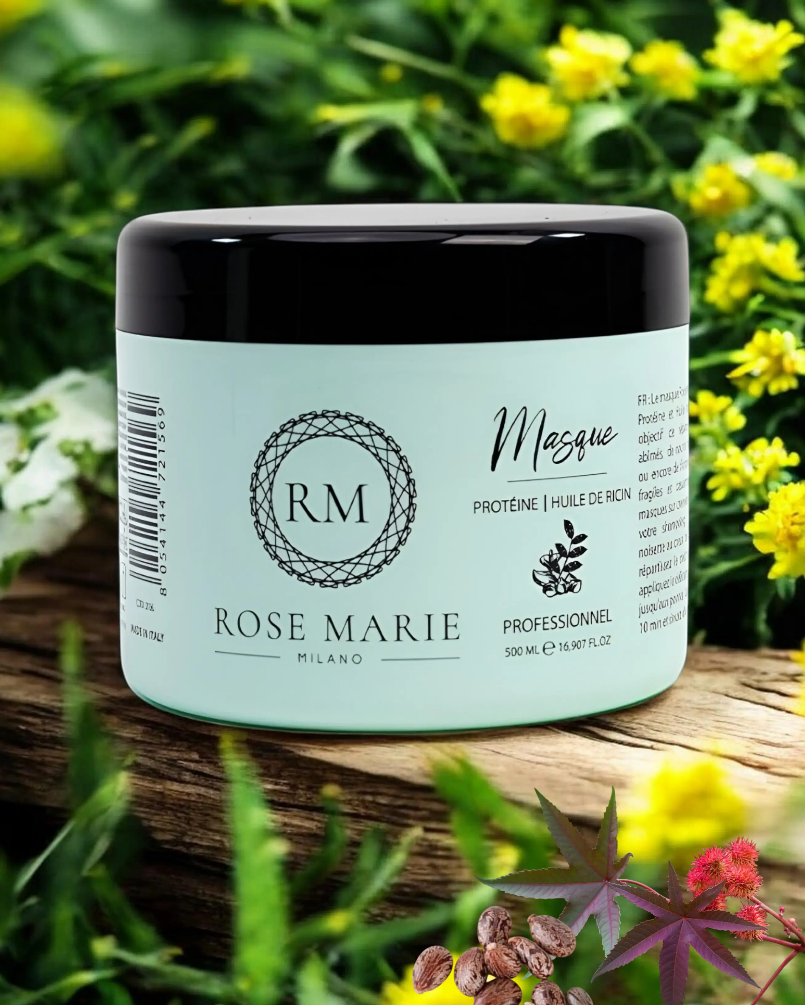 Masque Protéine & Huile de Ricin